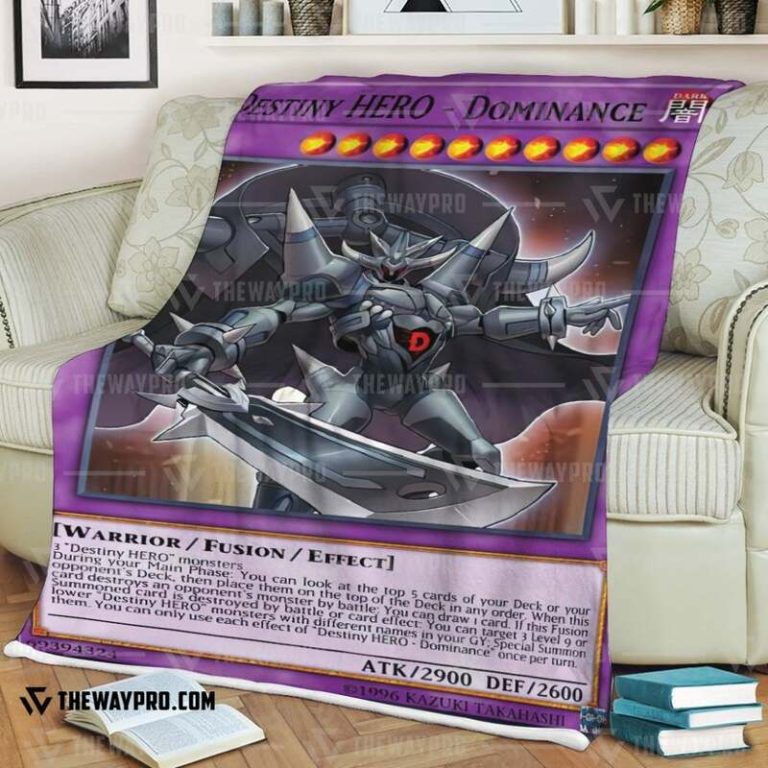 Yu Gi Oh Destiny Hero Dominance Blanket 1 2