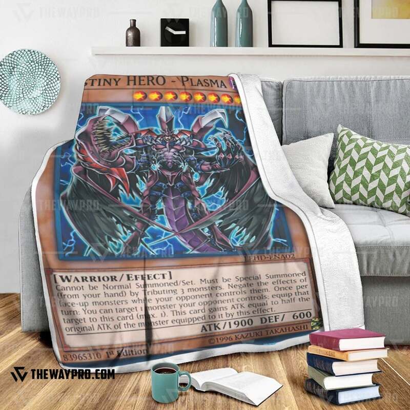 Yu Gi Oh Destiny Hero Plasma Blanket 1