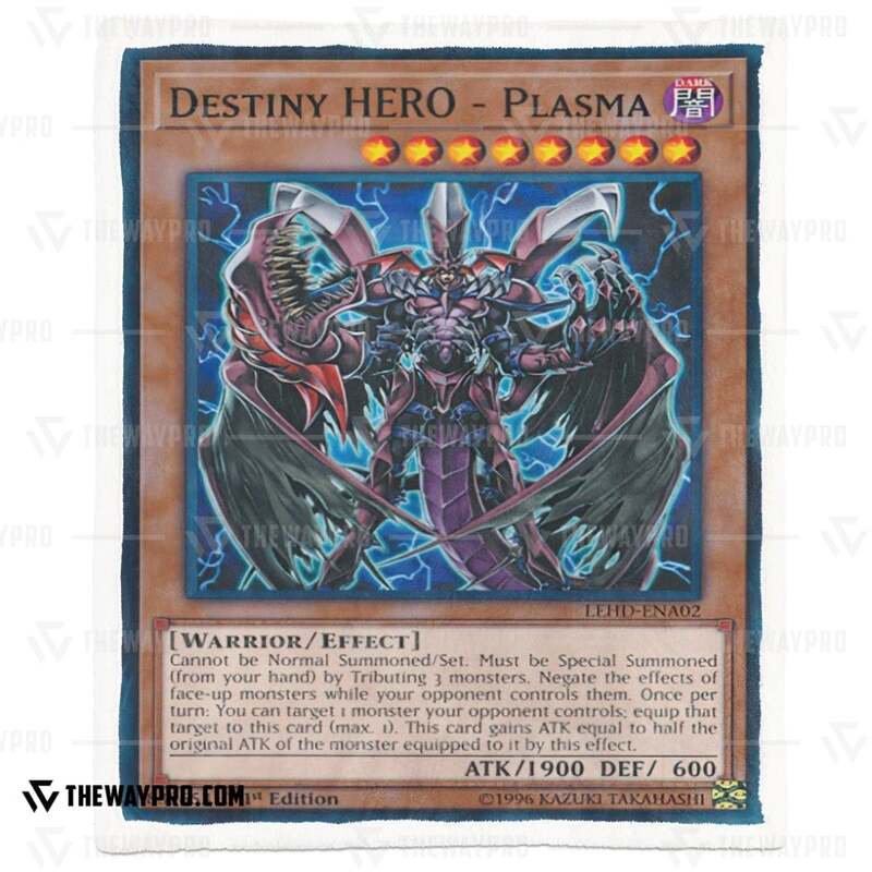 Yu Gi Oh Destiny Hero Plasma Blanket 1 2 3