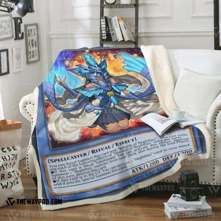 Yu Gi Oh Devotee Of Nephthys Blanket