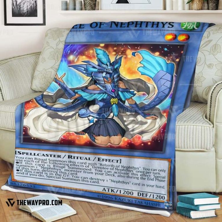 Yu Gi Oh Devotee Of Nephthys Blanket 1 2