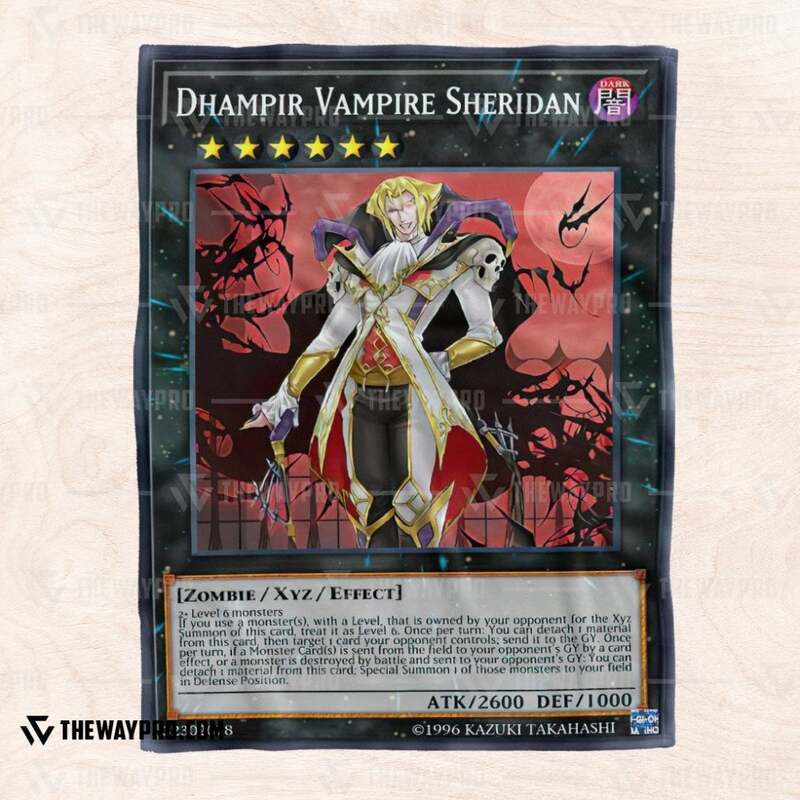 Yu Gi Oh Dhampir Vampire Sheridan Blanket 1 2