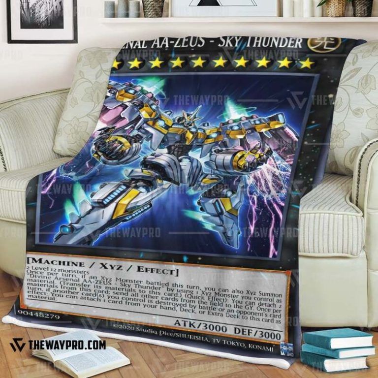 Yu Gi Oh Divine Arsenal AA ZEUS Sky Thunder Blanket 1 2