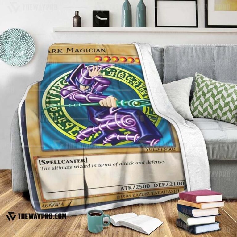 Yu Gi Oh Duel Links Cards Dark Magician Blanket 1