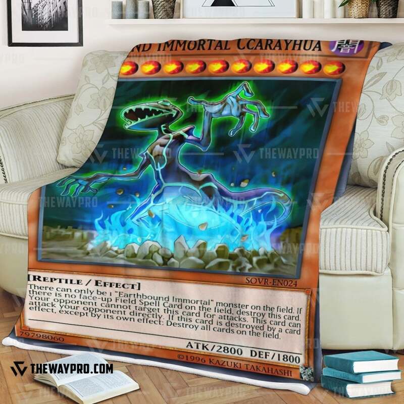 Yu Gi Oh Earthbound Immortal Ccarayhua Blanket 1 2