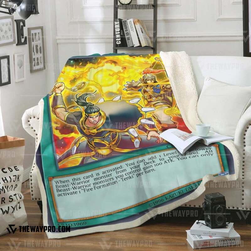 Yu Gi Oh Fire Formation Tenki Blanket