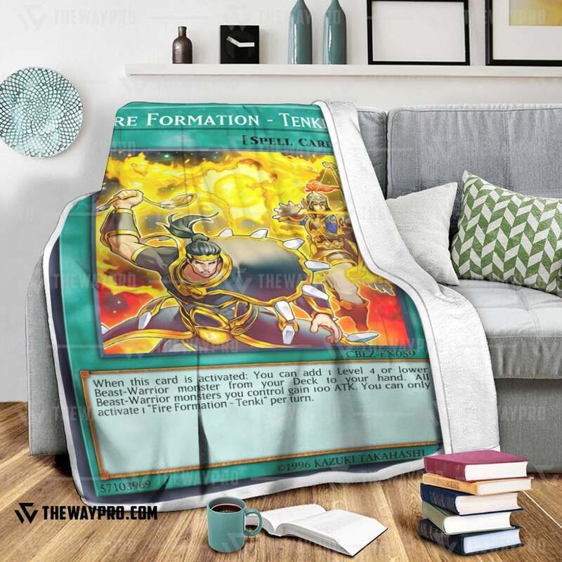 Yu Gi Oh Fire Formation Tenki Blanket 1