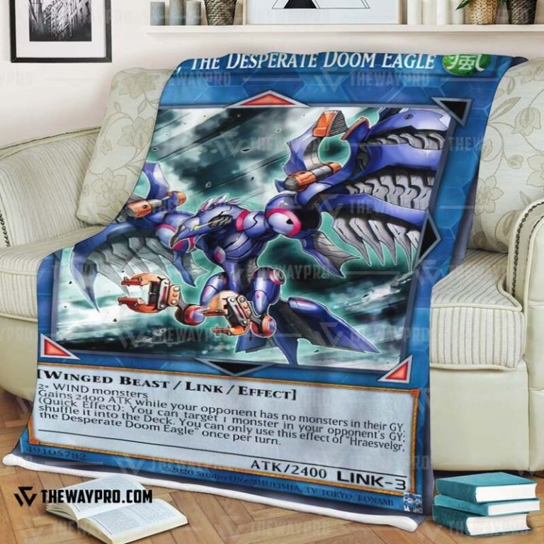 Yu Gi Oh Hraesvelgr The Desperate Doom Eagle Blanket 1 2