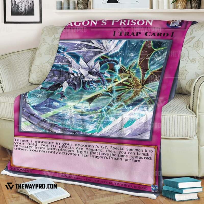 Yu Gi Oh Ice Dragons Prison Blanket 1 2