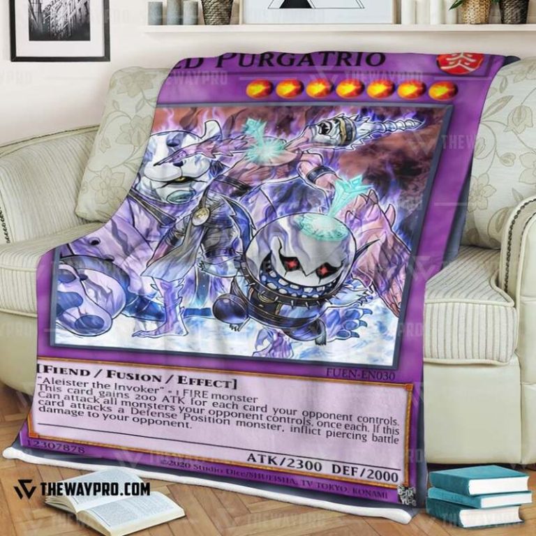 Yu Gi Oh Invoked Purgatrio Blanket 1 2