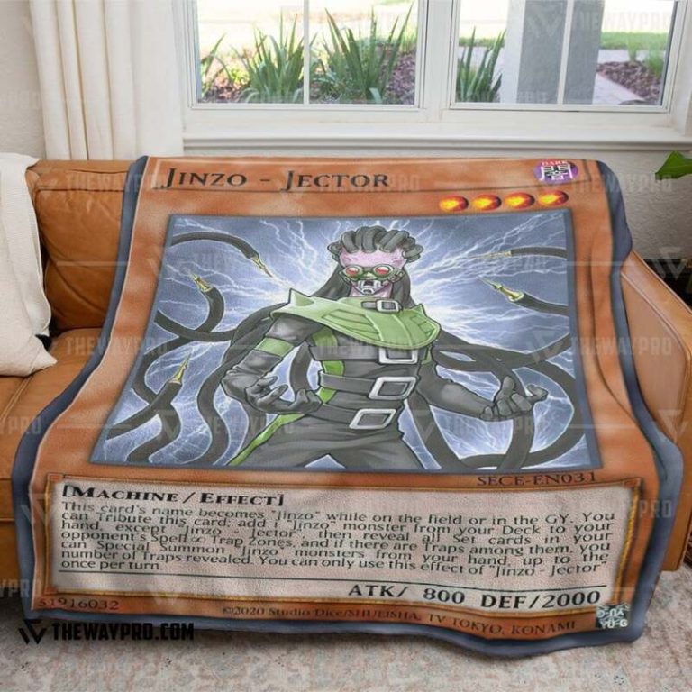 Yu Gi Oh Jinzo Jector Blanket