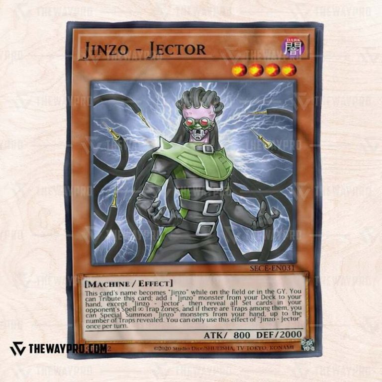 Yu Gi Oh Jinzo Jector Blanket 1 2