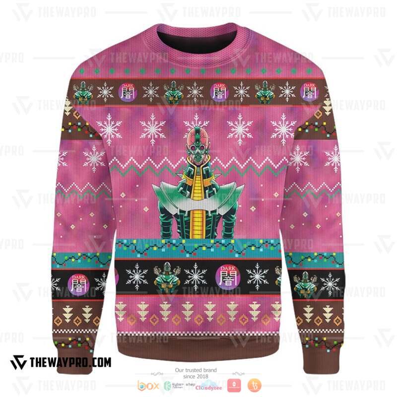 Yu Gi Oh Jinzo Knitted Sweatshirt 1 2 3 4