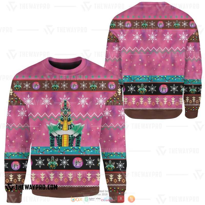Yu Gi Oh Jinzo Knitted Sweatshirt 1 2 3 4 5