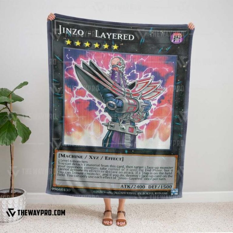 Yu Gi Oh Jinzo Layered Blanket 1