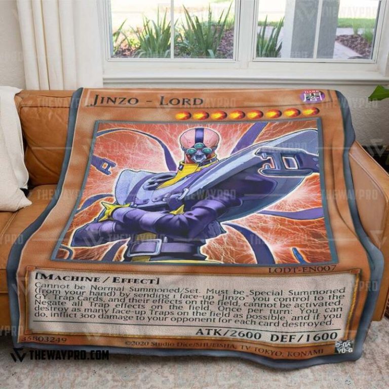 Yu Gi Oh Jinzo Lord Blanket