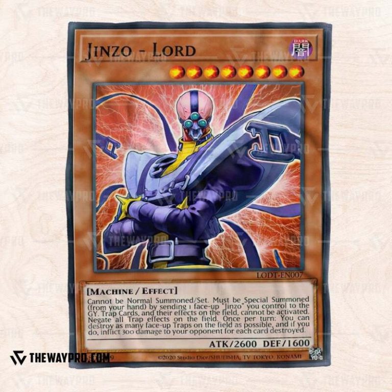 Yu Gi Oh Jinzo Lord Blanket 1 2