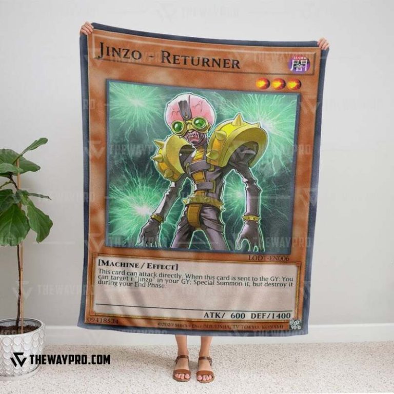 Yu Gi Oh Jinzo Returner Blanket 1