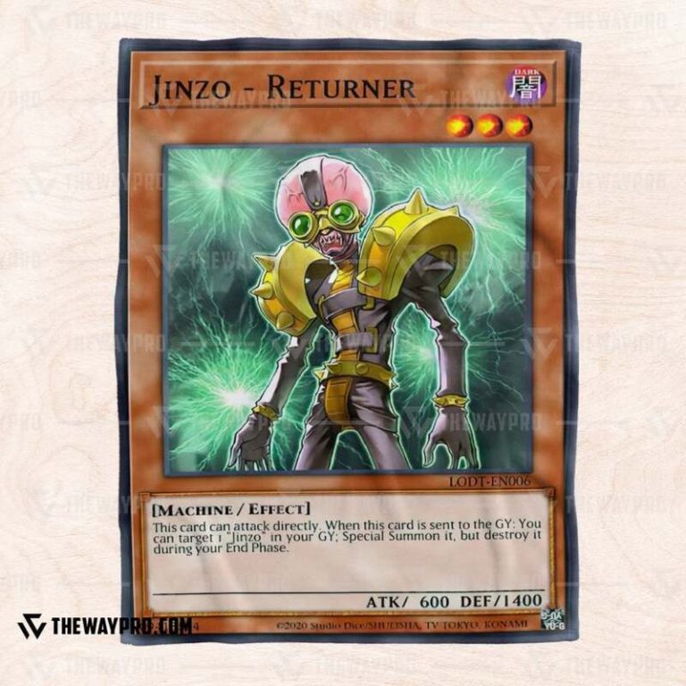 Yu Gi Oh Jinzo Returner Blanket 1 2