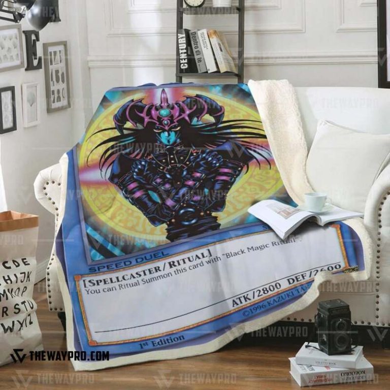 Yu Gi Oh Magician Of Black Chaos Blanket