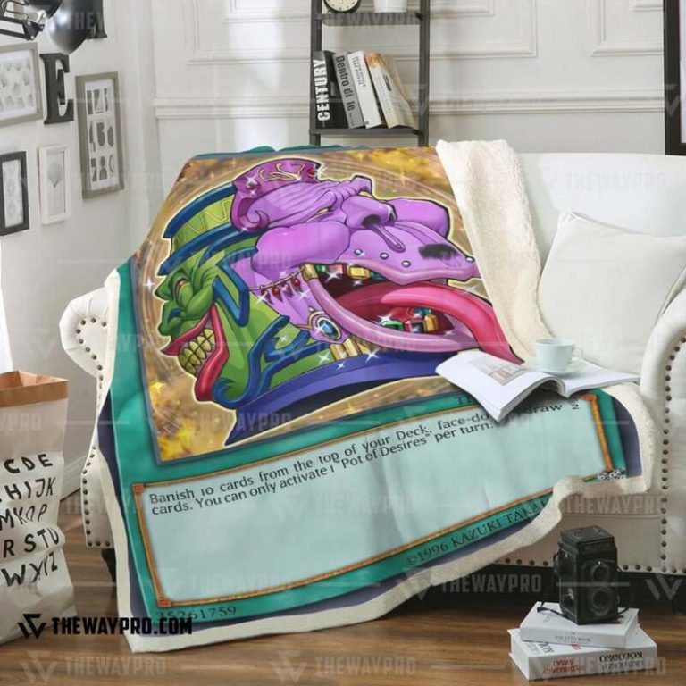 Yu Gi Oh Pot Of Desires Blanket