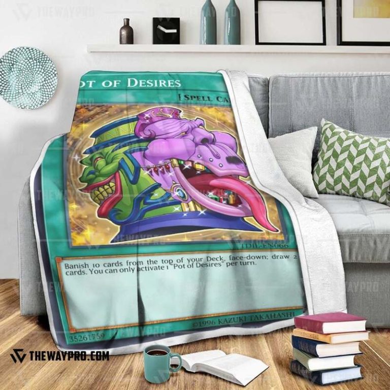 Yu Gi Oh Pot Of Desires Blanket 1