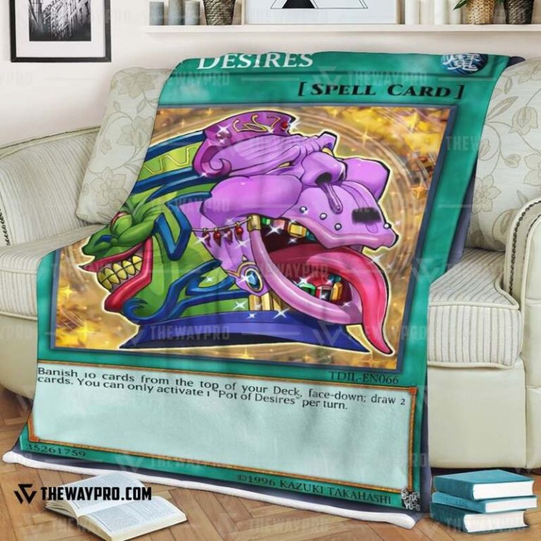 Yu Gi Oh Pot Of Desires Blanket 1 2