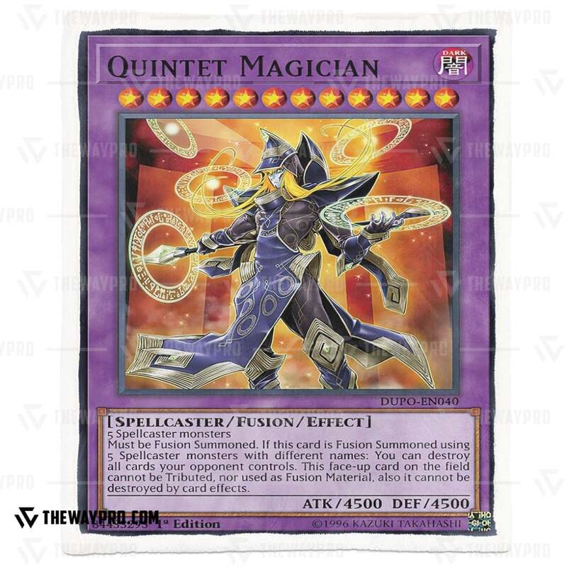 Yu Gi Oh Quintet Magician Blanket 1 2