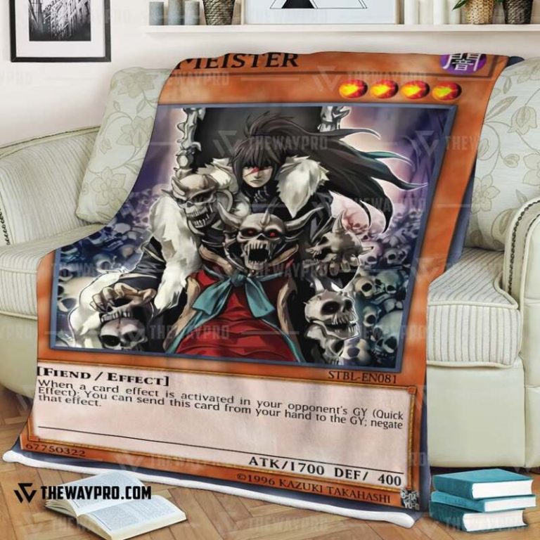 Yu Gi Oh Skull Meister Blanket 1 2