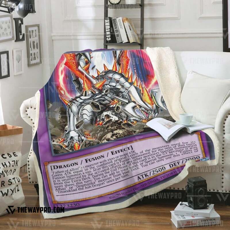 Yu Gi Oh Titaniklad The Ash Dragon Blanket