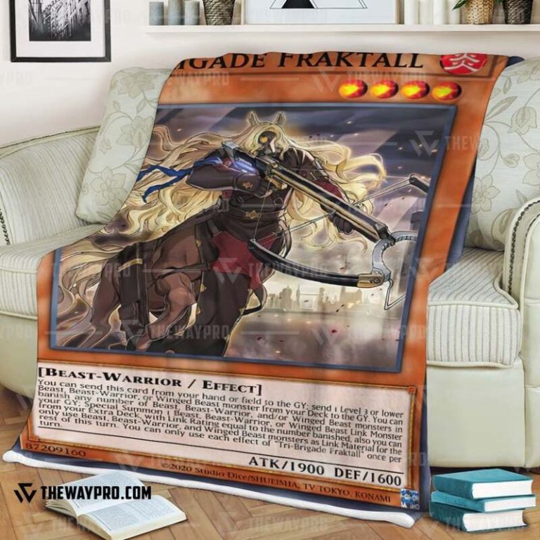 Yu Gi Oh Tri Brigade Fraktall Blanket 1 2