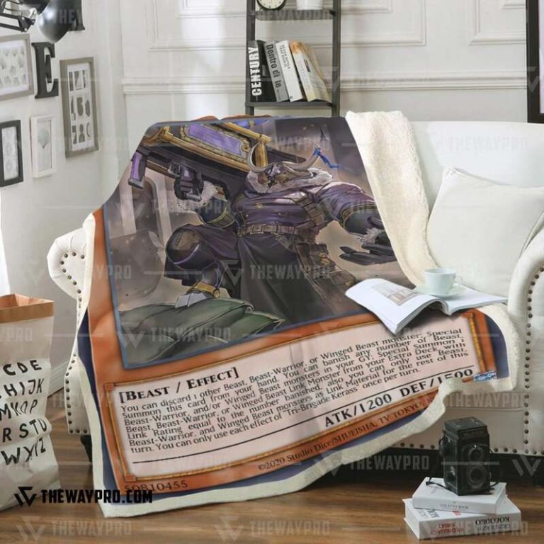 Yu Gi Oh Tri Brigade Kerass Blanket