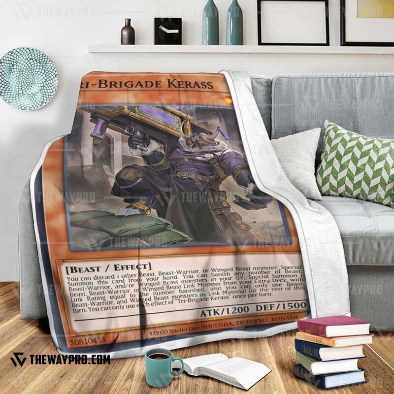 Yu Gi Oh Tri Brigade Kerass Blanket 1