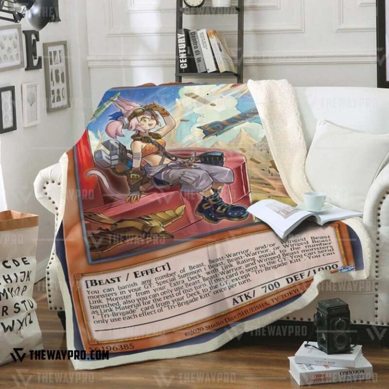 Yu Gi Oh Tri Brigade Kitt Blanket