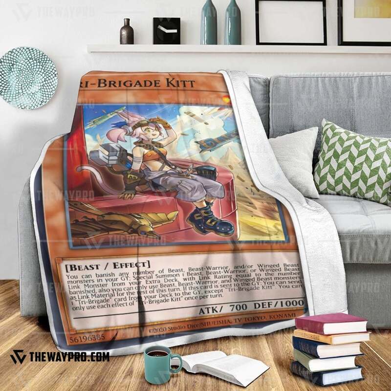 Yu Gi Oh Tri Brigade Kitt Blanket 1