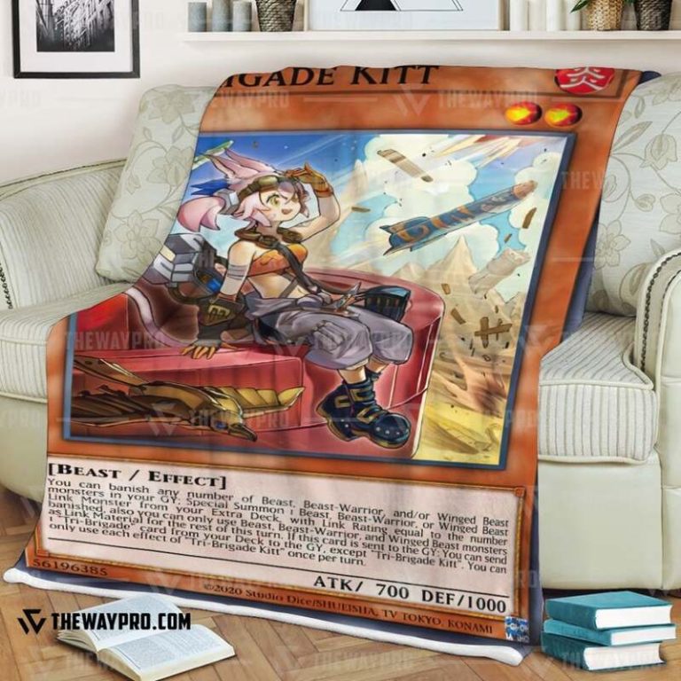 Yu Gi Oh Tri Brigade Kitt Blanket 1 2