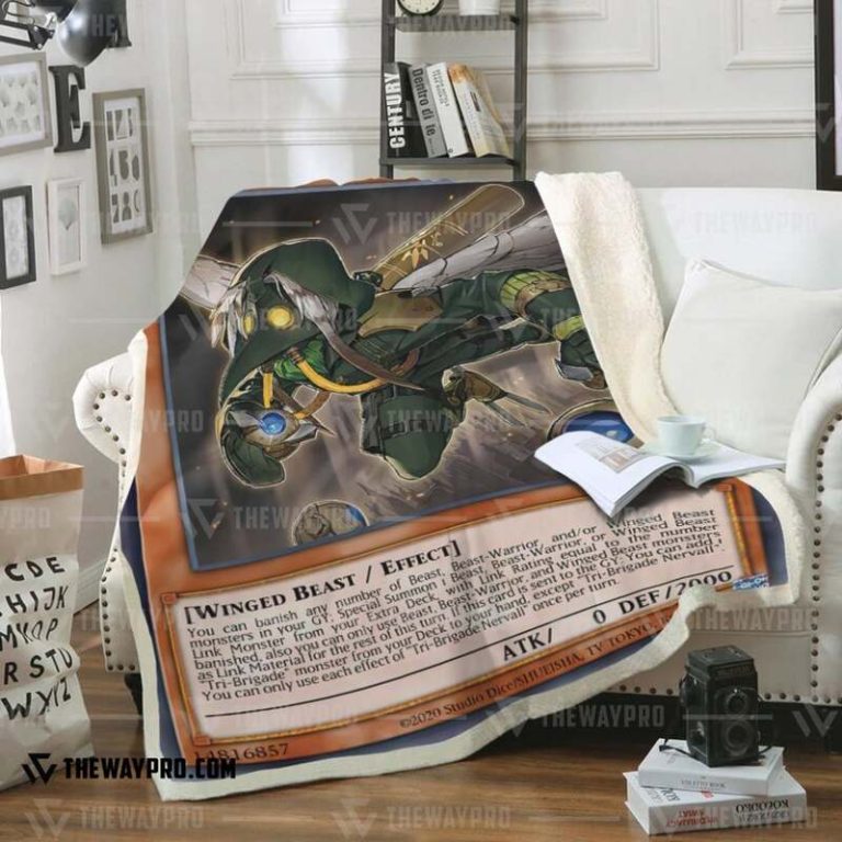 Yu Gi Oh Tri Brigade Nervall Blanket