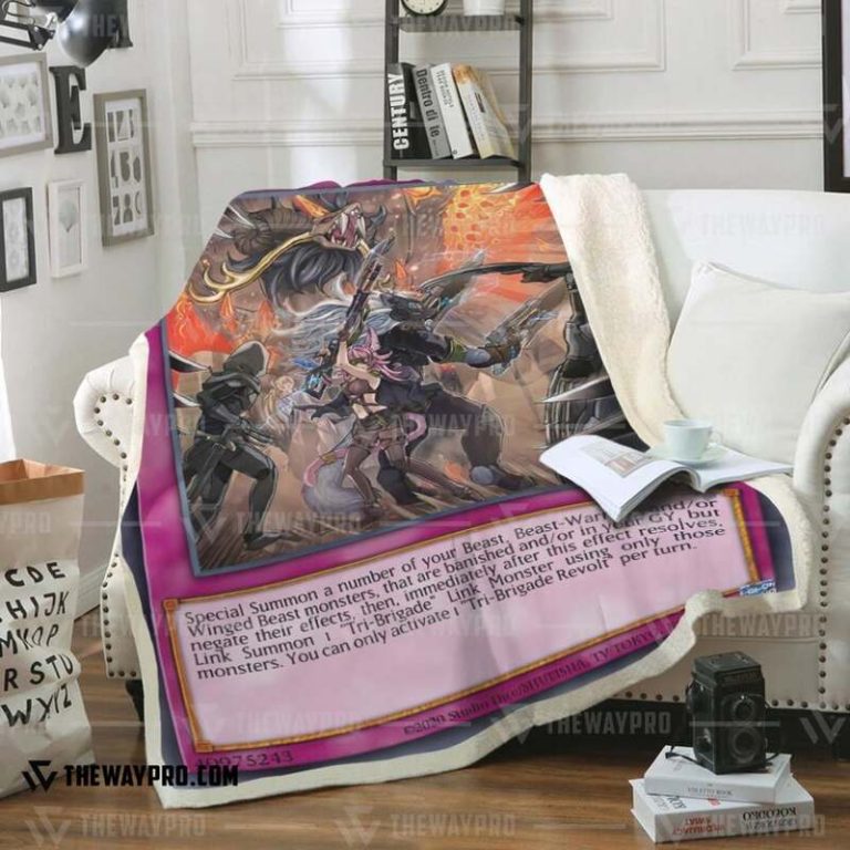 Yu Gi Oh Tri Brigade Revolt Blanket