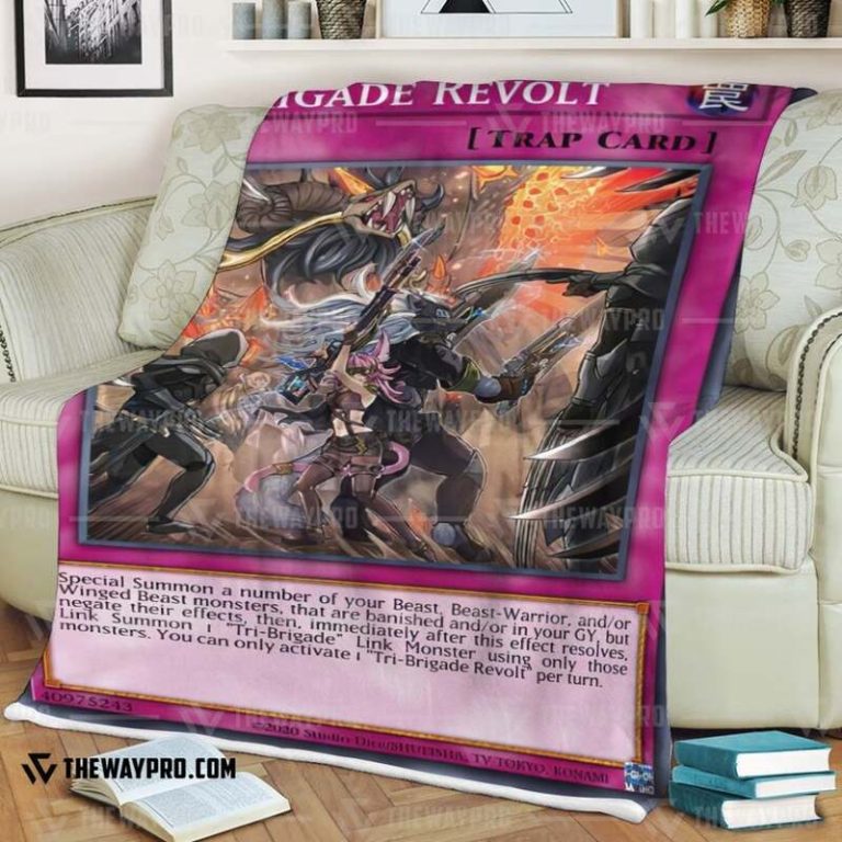 Yu Gi Oh Tri Brigade Revolt Blanket 1 2