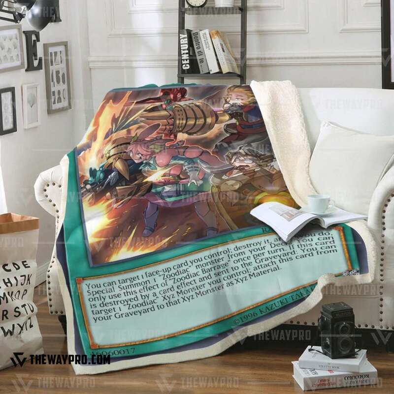Yu Gi Oh Zoodiac Barrage Blanket