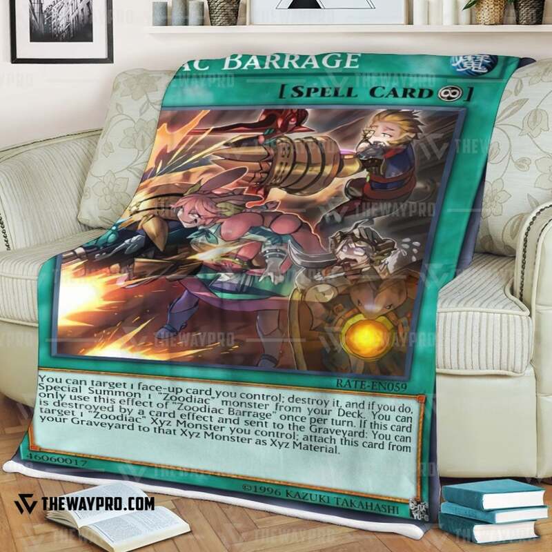 Yu Gi Oh Zoodiac Barrage Blanket 1 2