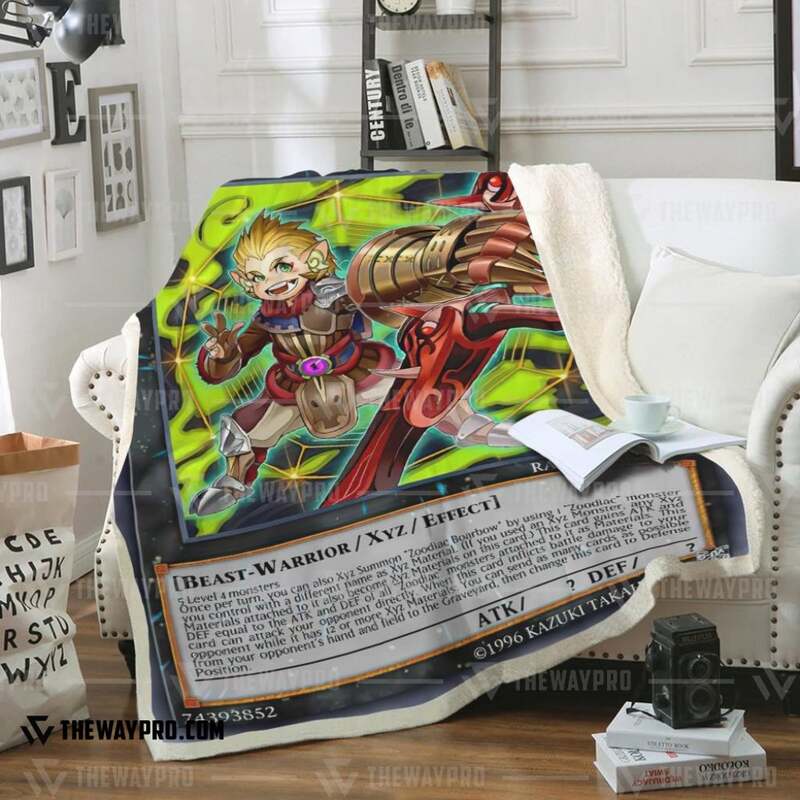 Yu Gi Oh Zoodiac Boarbow Blanket