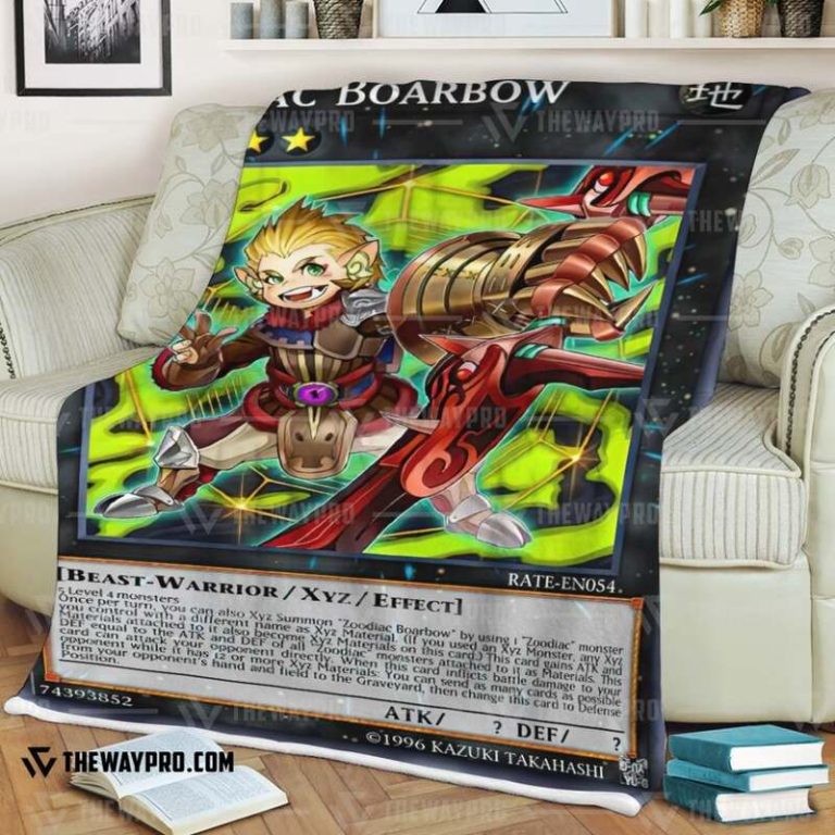 Yu Gi Oh Zoodiac Boarbow Blanket 1 2