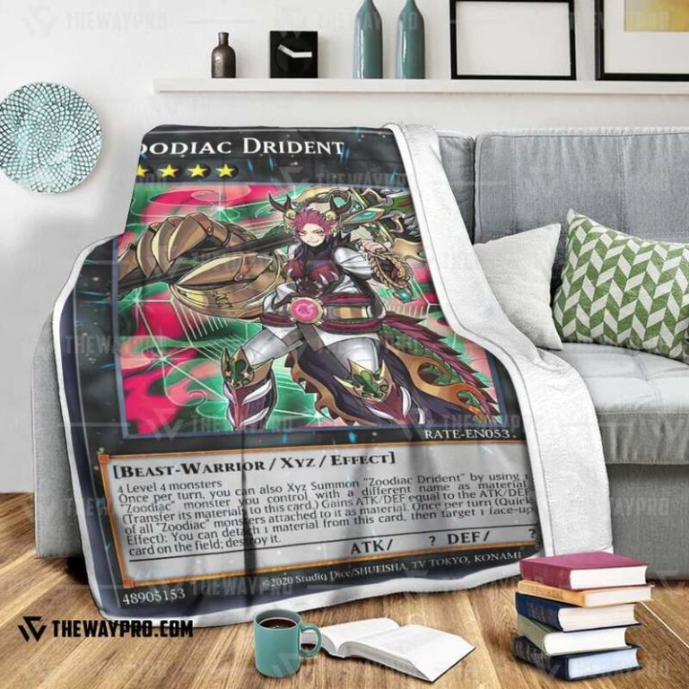 Yu Gi Oh Zoodiac Drident Blanket 1