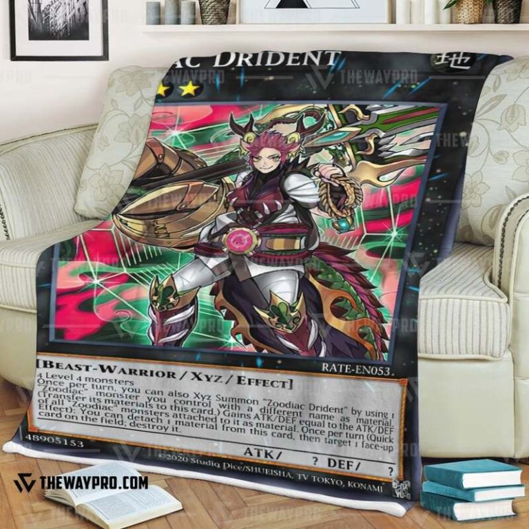 Yu Gi Oh Zoodiac Drident Blanket 1 2