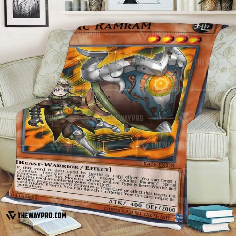 Yu Gi Oh Zoodiac Ramram Blanket 1 2