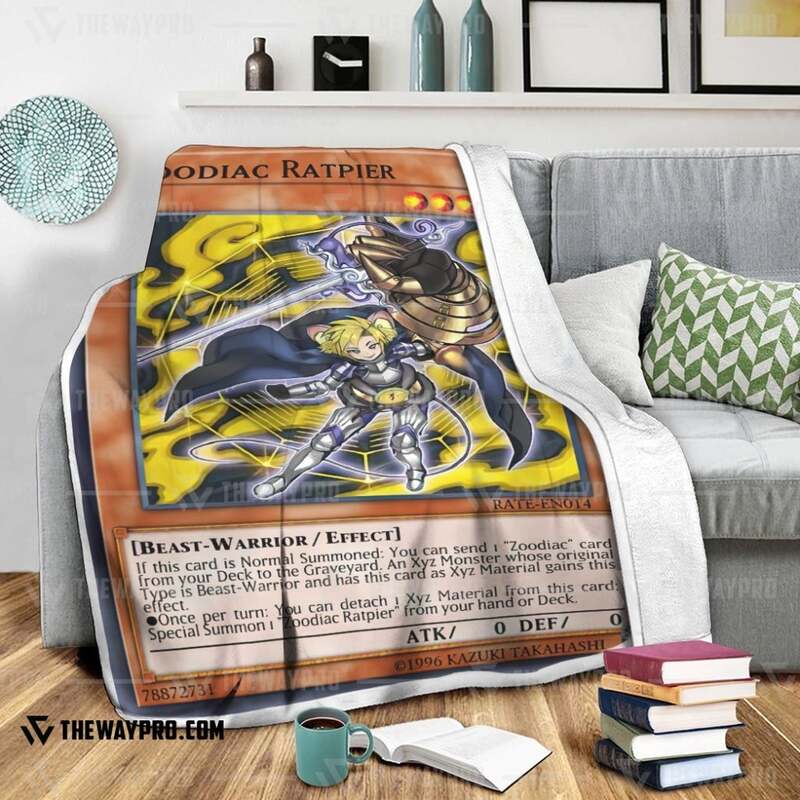 Yu Gi Oh Zoodiac Ratpier Blanket 1