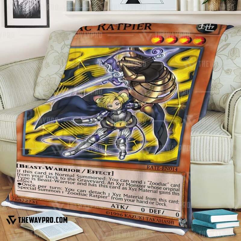 Yu Gi Oh Zoodiac Ratpier Blanket 1 2