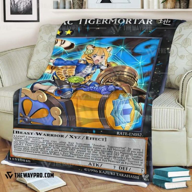 Yu Gi Oh Zoodiac Tigermortar Blanket 1 2