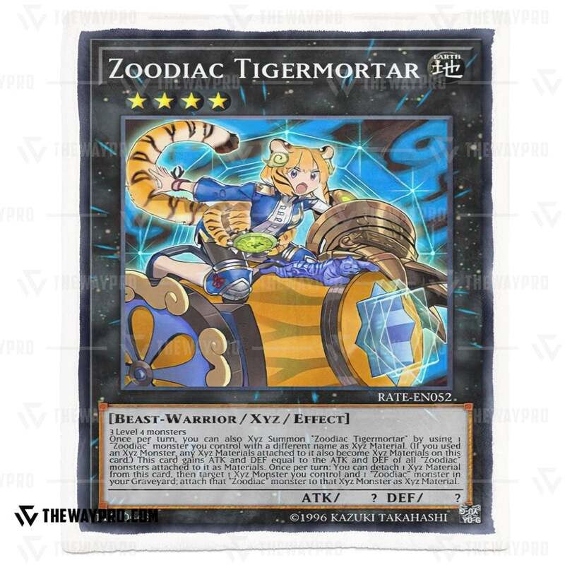 Yu Gi Oh Zoodiac Tigermortar Blanket 1 2 3